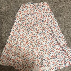 Floral Print Women's Skirt